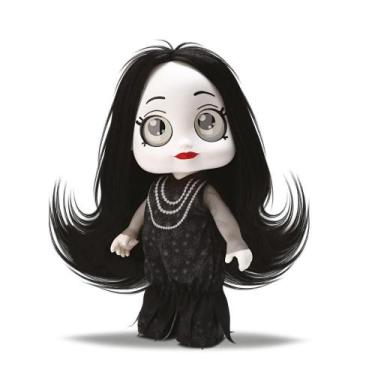 Imagem de Boneca Diver Monster Olhos Brilha No Escuro Preta Divertoys