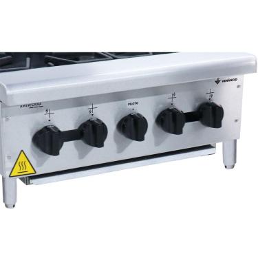 Imagem de Fogão Americano De Mesa Venâncio 4 Bocas Baixa Pressão Fa4m