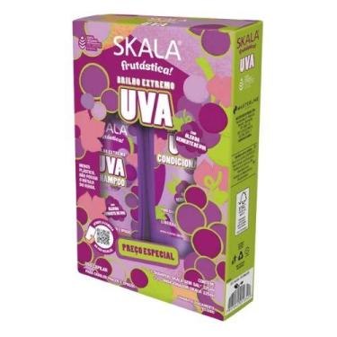 Imagem de Kit skala frutastica sh + cond 325ml uva