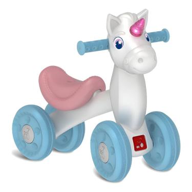 Imagem de Bike Equilíbrio Unicórnio Bandeirante Rosa Bebê