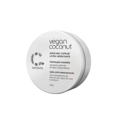Imagem de Máscara Hidratante Vegan Coconut - 200g - amávia