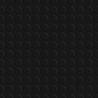 Imagem de Piso PVC Antiderrapante Interno Uzoo Moeda Preto, 120 x 100 cm