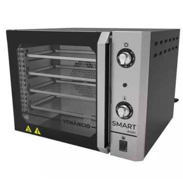 Imagem de Forno Industrial Elétrico Convector Venâncio Smart Basic 4 Esteiras Ga