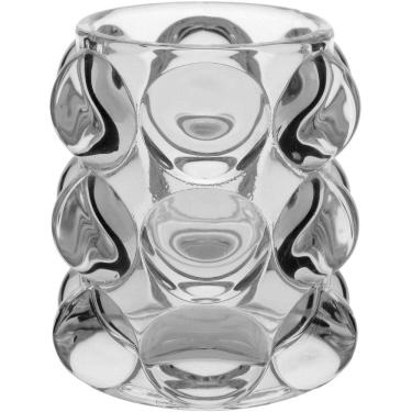 Imagem de CASTIÇAL 9x9x9cm VIDRO TRANSPARENTE