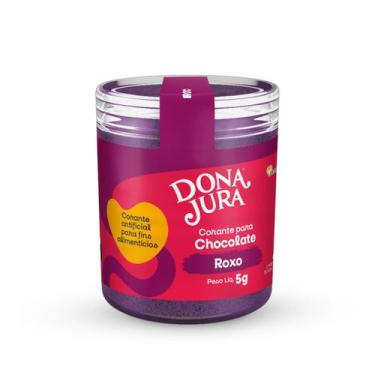 Imagem de Corante em pó Roxo Para Chocolate 5g Dona Jura