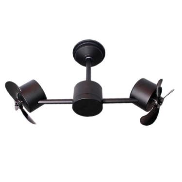Imagem de Ventilador de Teto Treviso Infinit Preto C/ Controle Remoto, Bivolt