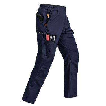 Imagem de Calça cargo masculina Rapoo para trabalho, trilha, uso tático, militar