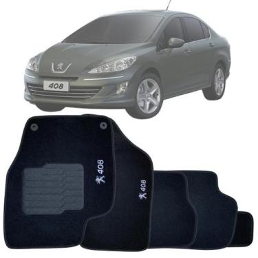 Imagem de Tapete soft peugeot 408 2010 em diante carpete 05 peças