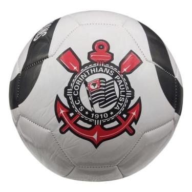 Imagem de Bola De Futebol Grande Corinthians Ideal Para Jogos Treinos - SOCCER