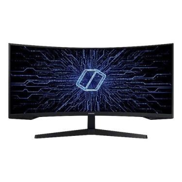 Imagem de Monitor Samsung Gamer Curvo G5 34 Odyssey LC34G55TWWLMZD Preto