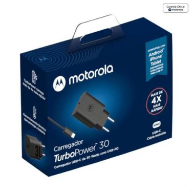 Imagem de Carregador motorola turbo power 30w tipo c (mc-307)