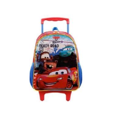 Imagem de Mochila Infantil Escolas Carros Macqueen Vermelha- Xeryus