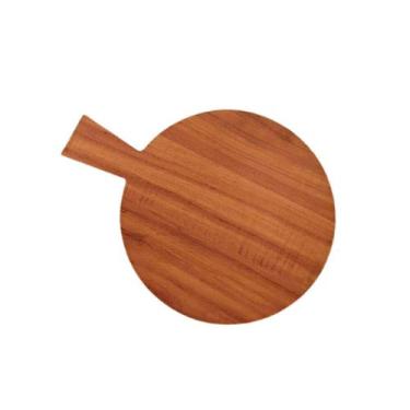 Imagem de Tábua redonda com alça lisa em mdf - g - Wood Steel Decor
