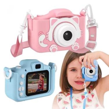 Imagem de âmera Digital Infantil Mini - Tira Fotos e Grava Vídeos em HD 1080P - 