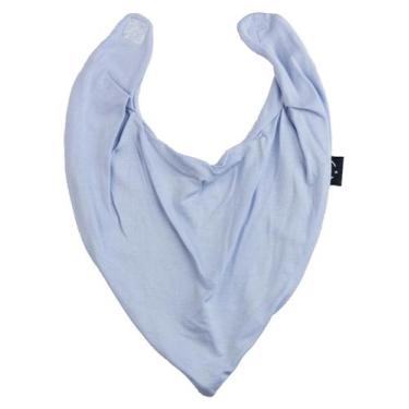 Imagem de Babador Bandana Encantado Liso - Azul bebê - Penka