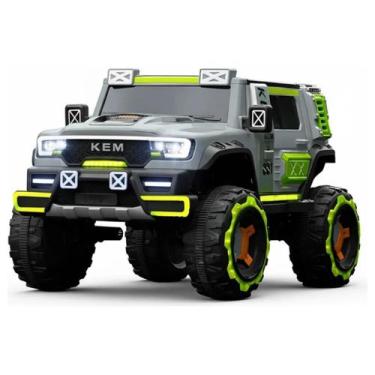Imagem de Quadriciclo Elétrico Infantil Frente e Ré Kem 12v 4 Motores Carrinho M