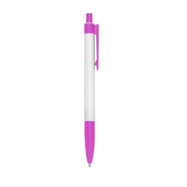 Imagem de Kit com 50 Canetas Plásticas Slim Esferográficas  Tinta Azul - GPJ Com