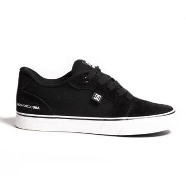 Imagem de Tênis DC Shoes Anvil Blast SM25 Black/White, Preto, 39