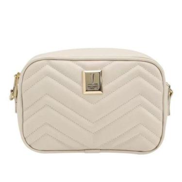 Imagem de Bolsa Feminina Tiracolo Clássica Transversal Vizzano, Branco off, UN