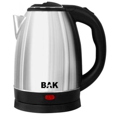 Imagem de Jarra Eletrica BAK-110-Inox 1.100 Watts 2 Litros 10V ~ 60H - Prata/Pre