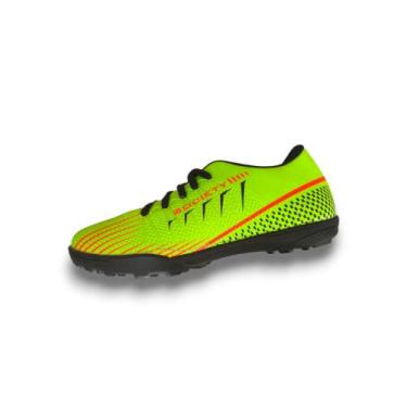 Imagem de Tenis Chuteira Infantil futebol menino Society - Nacshoes, Verde, 30