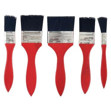 Imagem de Pincel para Pintura de Parede 1/2 a 2.1/2 Wester - P-05 5 Unidades - W