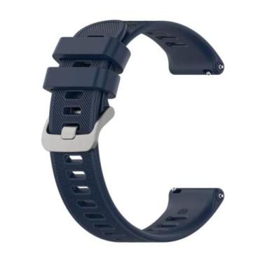 Imagem de Pulseira Relógio Silicone troca fácil.LC158 - Supvox, 20mm, Azul marin