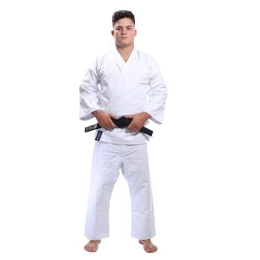 Imagem de Kimono Torah Karatê Lonado Especial K10 Branco - Adulto, A0