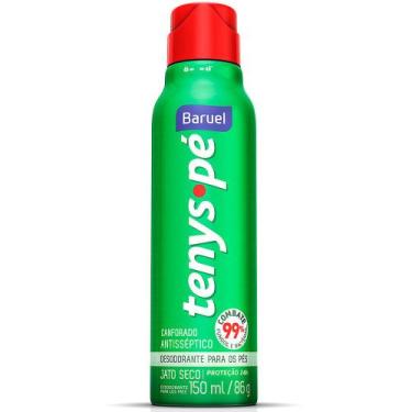 Imagem de Talco Aerosol TENYS PE Pé Baruel Jato Seco Canforado 86g
