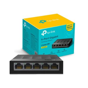 Imagem de Switch de Mesa LS1005G Tp Link 5 Portas GigaBit Ultra fast