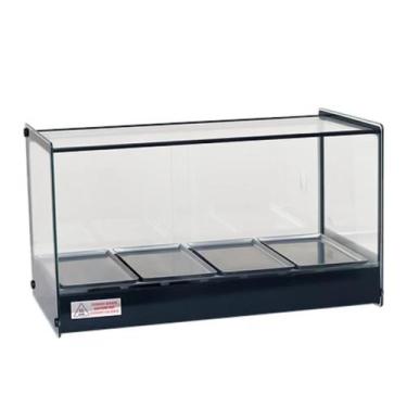 Imagem de Estufa para salgados evr bp 4 bandejas com o perfio preto 127v - titã