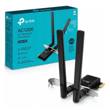 Imagem de Placa Rede WiFi PCIe TP-Link Archer T4E AC1200 Bluetooth 5.0