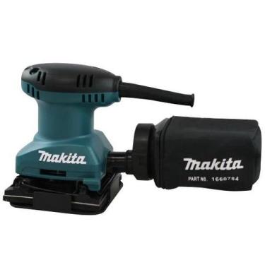 Imagem de Lixadeira Orbital com Coletor de Pó 180W - Makita - BO4557, 220V