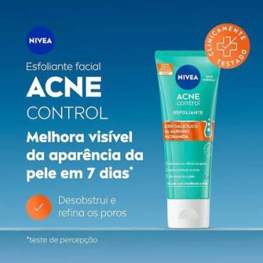 Imagem de NIVEA Esfoliante Facial Acne Control 75ml Combate Cravos e Espinhas - 
