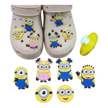 Imagem de Pins Bottons Desenho Minions Amarelo Engraçado Kit Pins Ama - GRYPH, A