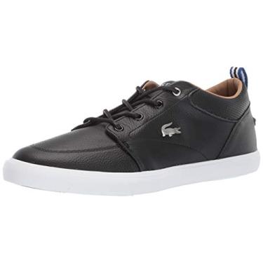 Imagem de Lacoste Tênis masculino Bayliss, Preto/branco, 39