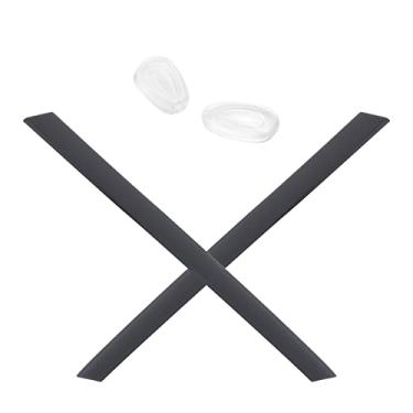 Imagem de Mryok Kits de reposição de ponteiras para óculos Oakley Gauge 8 OO4124, Cinza, One Size