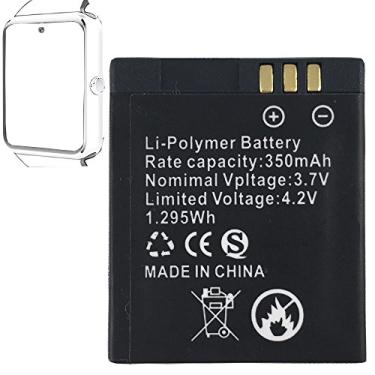 Imagem de Bateria de relógio inteligente gt08, bateria de relógio inteligente 360 ??mah bateria de lítio recarregável para smartwatch cnpgd