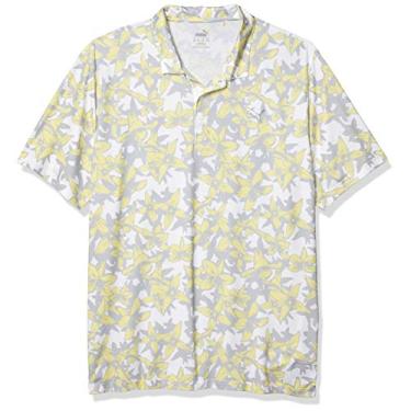 Imagem de pumagolf Camisa polo masculina 2020, íris amarela, tripla x grande, Íris amarelas, 3G