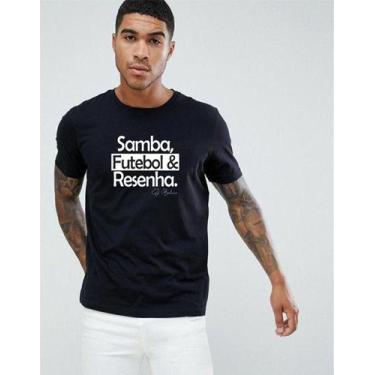 Imagem de Camiseta Samba, Futebol E Resenha - O Boleiro - La Conquista