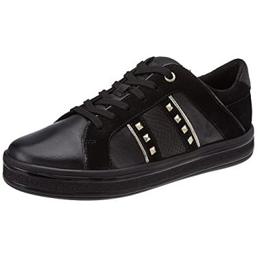 Imagem de Geox Tênis feminino de cano baixo, preto, 38