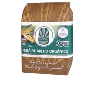 Imagem de Kit 2X: Farinha de Milho (Fubá) Orgânica Alvorada 500g
