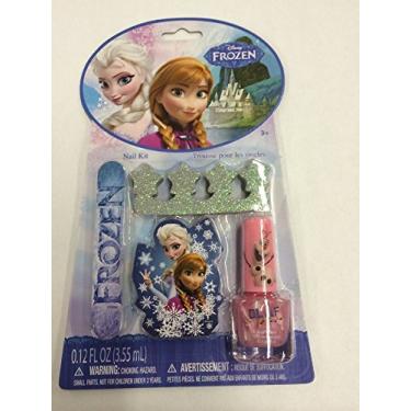 Imagem de DISNEY FROZEN NAIL KIT-OLFA,ELSA, AND ANNA PEDICURE SET!!! BRAND NEW FACTORY SEALED!