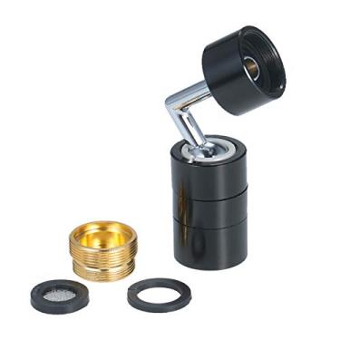 Imagem de Tingpai Tornei Ae dor 720 ° Rotação Universal tornei gi tória à prova de respingos de água Filtro pa banheiro com economia de água Ae dores de espuma Projeto à prova de ferrugem à prova de