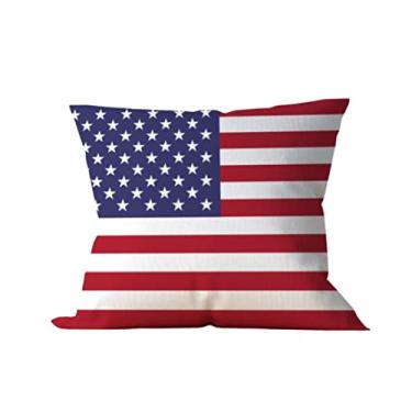 Imagem de Almofada decorativa Estados Unidos EUA 42x42cm + enchimento