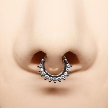 Imagem de Piercing De Septo Cravejado - Eu Curto Acessórios