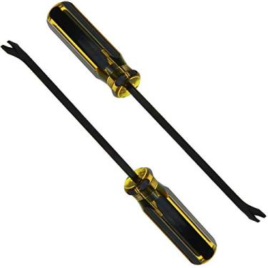 Imagem de XMHF Extrator de unhas de 3 mm, ponta em U, extrator de remoção de pregos, 2 peças