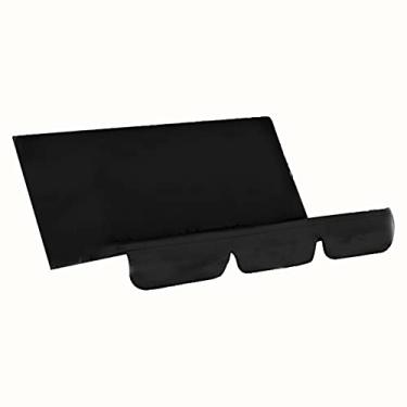 Imagem de Tingpai Capa de nço Cadei à prova de água Almofada dobrável Pátio Pátio de ja im Substituição de assento ao ar livre (preto)