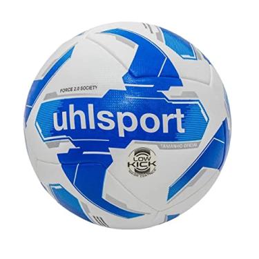 Imagem de Bola de futebol Society uhlsport Force 2.0, Branco, azul