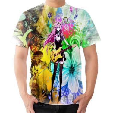 Imagem de Camiseta Camisa Vocaloid Miku Hatsune Anime - Estilo Kraken